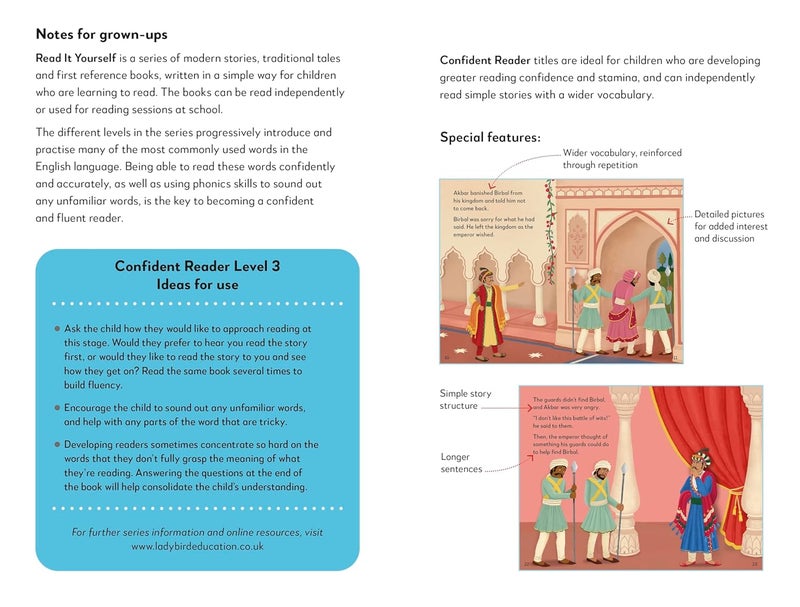 Akbar and Birbal The Pot of Wit Read It Yourself (Level 3) - Image 2