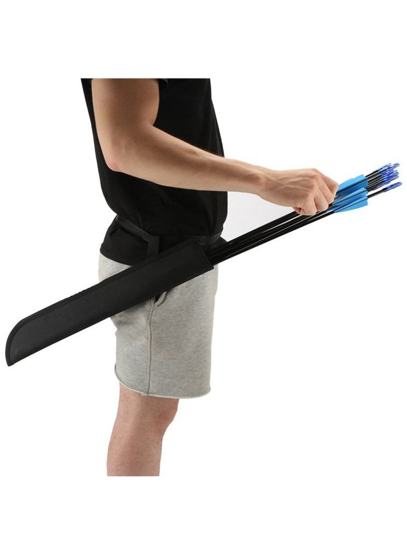 Generic Empty Archery Arrow Quiver Black Archery Arrow Holder Length 46cm Width 8cm  - Image 1