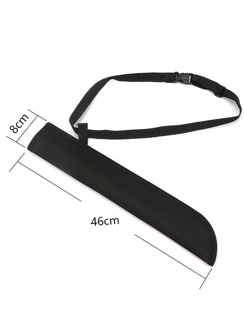 Generic Empty Archery Arrow Quiver Black Archery Arrow Holder Length 46cm Width 8cm  - Image 5