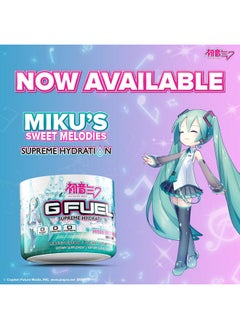 G Fuel G Fuel Sweet Melodies Hydration Electrolytes Powder, Water Mix for Hydration, Energy and Focus, Sugar Free, Zero Caffeine Supplement with Essential Minerals, Rock Candy Flavor, 3.28 oz (30 Servings)  - Image 2