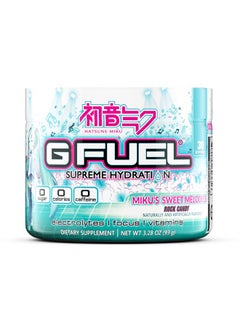G Fuel G Fuel Sweet Melodies Hydration Electrolytes Powder, Water Mix for Hydration, Energy and Focus, Sugar Free, Zero Caffeine Supplement with Essential Minerals, Rock Candy Flavor, 3.28 oz (30 Servings)  - Image 1
