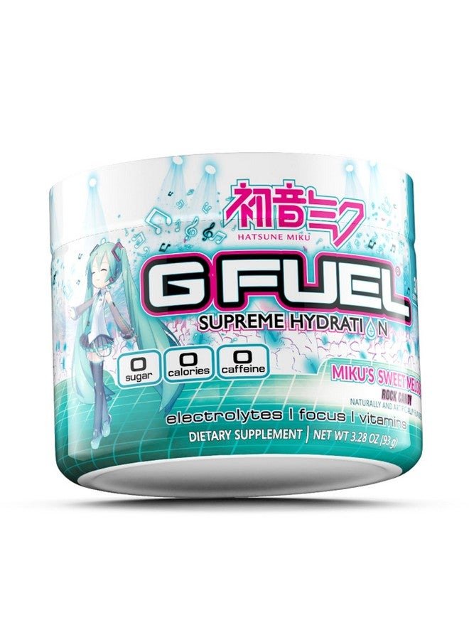 جي فيول مسحوق إلكتروليتات الترطيب G Fuel Sweet Melodies، مزيج من الماء للترطيب والطاقة والتركيز، خالٍ من السكر، مكمل غذائي خالٍ من الكافيين مع المعادن الأساسية، بنكهة الحلوى الصلبة، 3.28 أونصة (30 وجبة) - Image 3