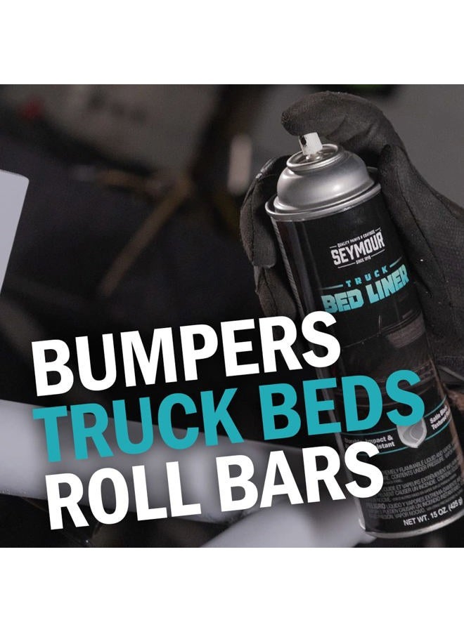 SEYMOUR 20-41 Truck Bed Coating, Black, 15 Ounce, Packaging May Vary - Image 2