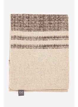 Muy Mucho Stripe Cotton Cover Cushion 30 x 50, Beige Combo  - Image 3