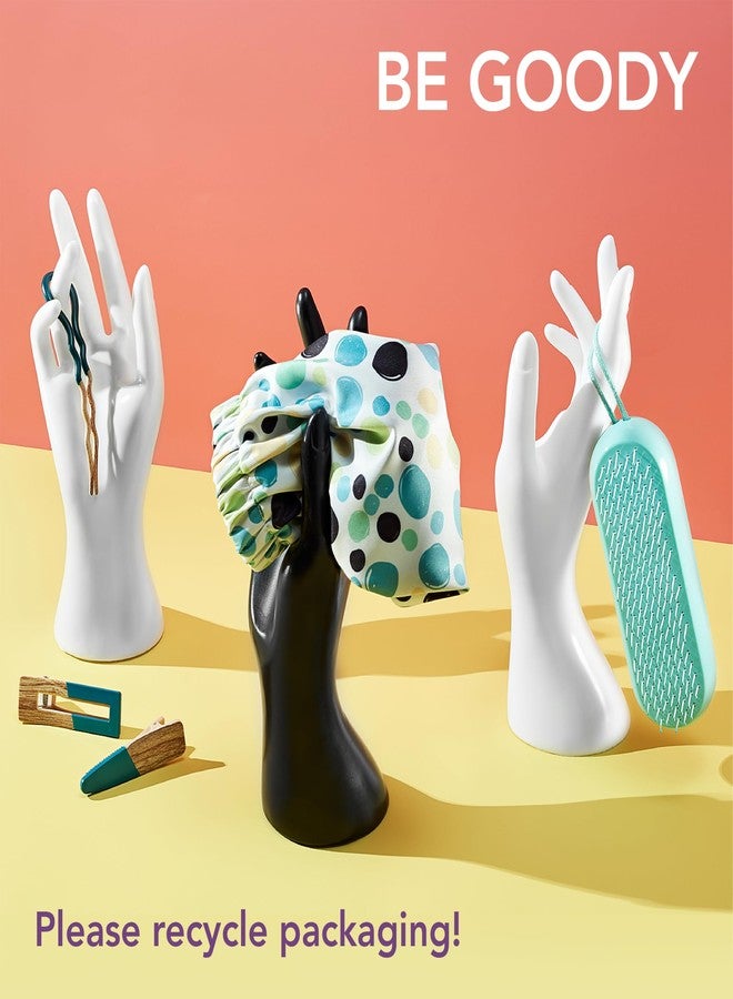 Goody رباط شعر نسائي من جودي بلانيت بدون ألم، 3 قطع، ألوان محايدة متنوعة، مناسب لجميع أنواع الشعر، إكسسوارات خالية من الألم للنساء، لإنشاء ضفائر وذيل حصان تدوم طويلاً - Image 3