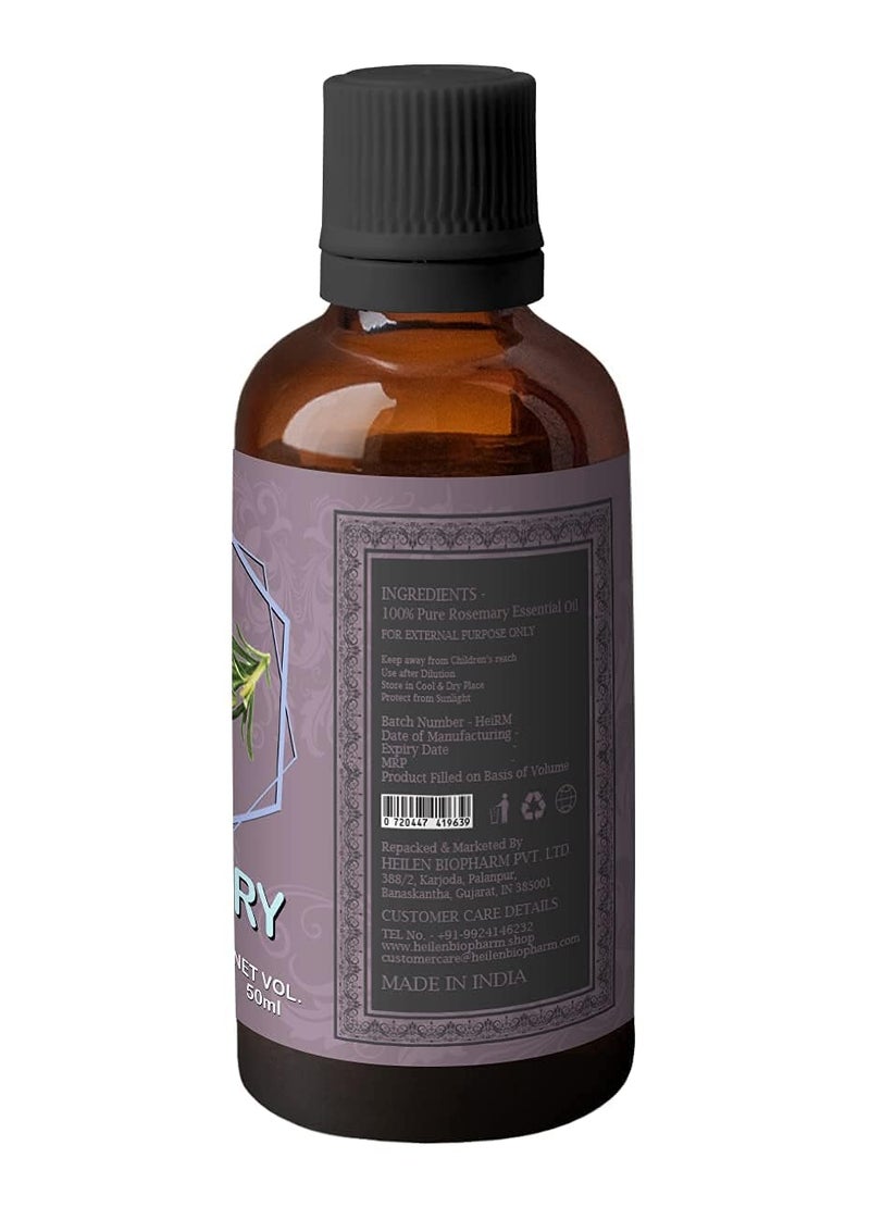 Heilen Biopharm Heilen Biopharm Rosemary Essential Oil For Body Nourishment 50 mL Bottle Pack of 1  - Image 2