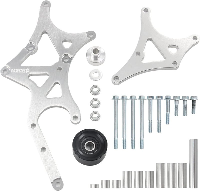WnSEu Driver Side Alternator/Power Steering Pump Bracket for Chevy Silverado GMC Sierra Yukon Tahoe 1999-2014 - Image 2