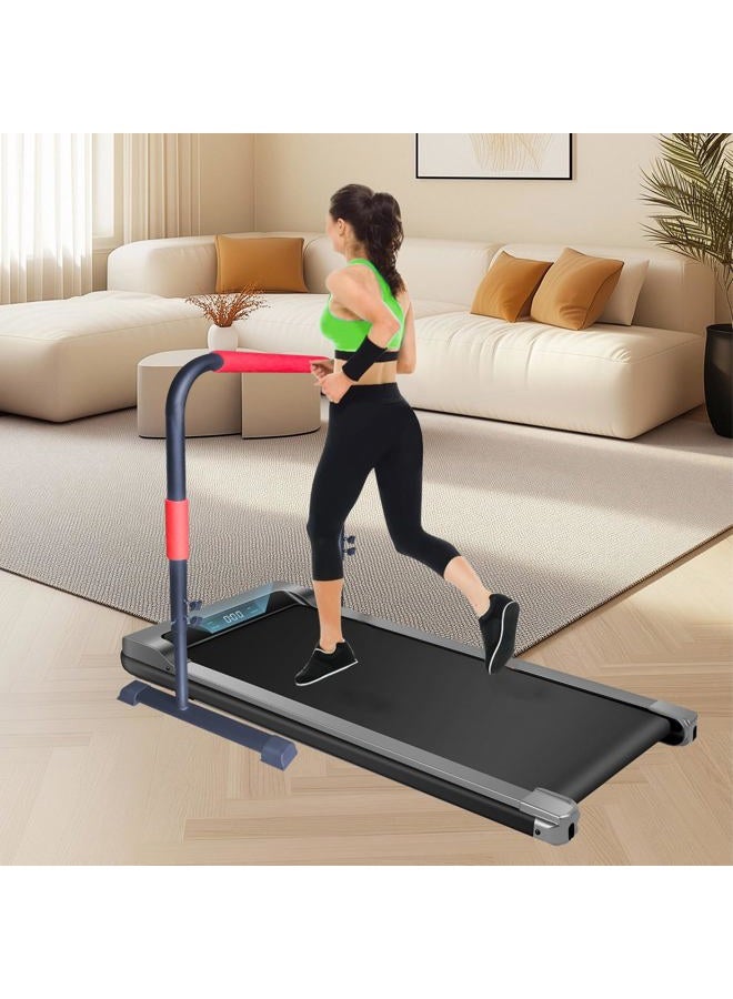 CC LOT Adjustable Handle Bar for Walking Pad Only - Max Height 43", Compatible with 23" Walking Pad, Heavy-Duty Steel Frame w/Non-Slip Base (Green Black) - Image 5