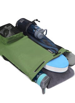 Skycare Skycare Swim Bag Mesh Drawstring Backpack with Wet Pocket Beach Backpack for Swimming, Gym, and Workout Gear  - Image 4