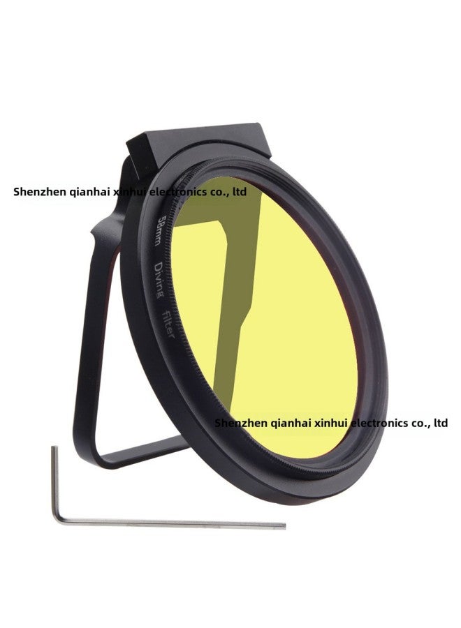 Gopro Hero7/6/5 Diving Red Filter Set Dog 7 Doubling Close-up Polarizer Macro Mirror Diving Accessories-Color:Professional Diving Red + Diving Yellow + Diving Purple  - Image 5
