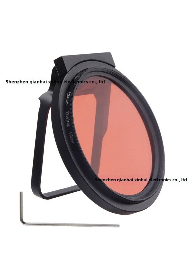 Gopro Hero7/6/5 Diving Red Filter Set Dog 7 Doubling Close-up Polarizer Macro Mirror Diving Accessories-Color:Professional Diving Red + Diving Yellow + Diving Purple  - Image 3