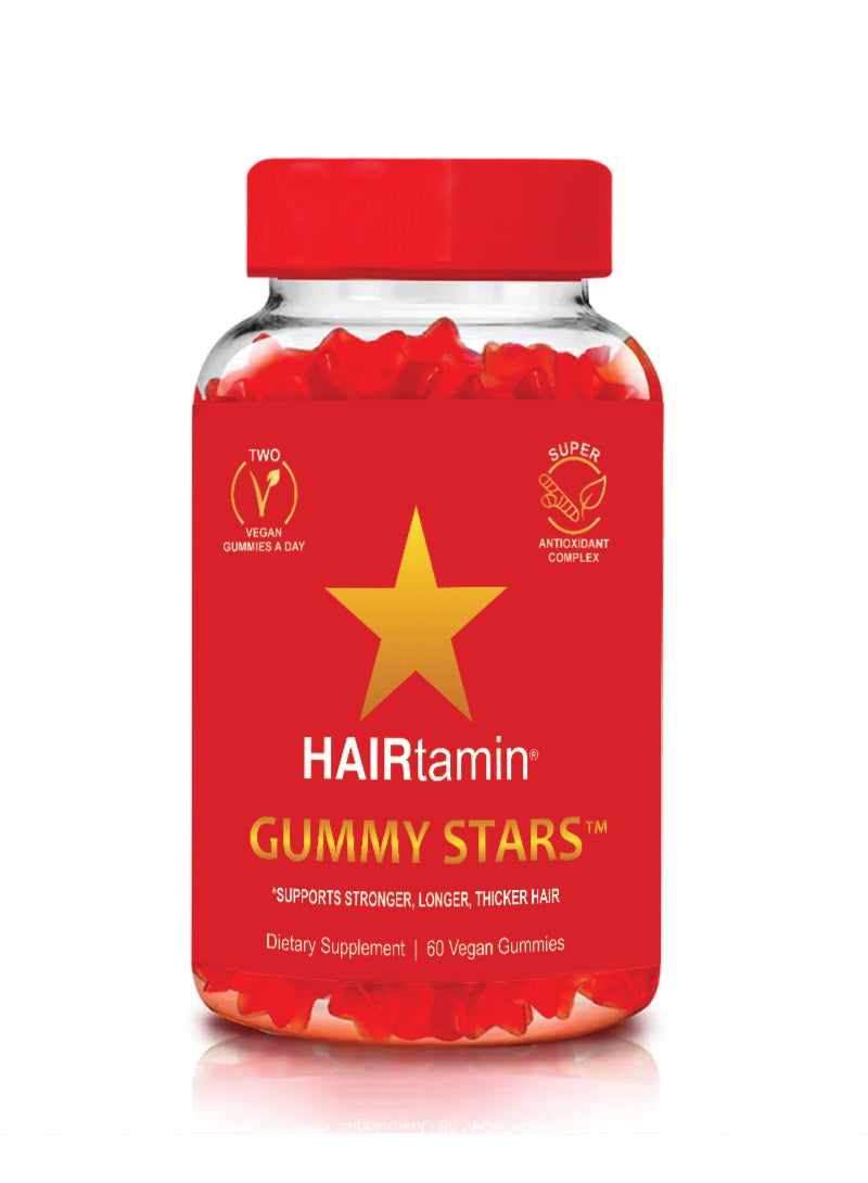 HAIRTAMIN نجوم هير تامين الجيلاتينية 60 جيلاتي