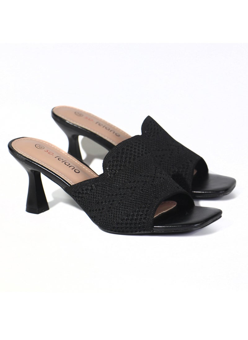 SD.Felano - Women High Heel Shoes | Open Toe, Comfortable, Casual Slip-On Heels for Girls & Ladies | Lightweight Women's Fashion Shoes for Work, Bride Wedding Dress Platform Heels Shoes - Image 1