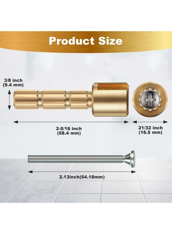 Dreyoo Stem Adapter, Replacement for 970-0770 Plumbing Equipment Compatible with Pfister Securepfit Trims, Shower Handle Stem Extension Tub and Faucet Accessories Valve Extender Trim Repair - Image 2
