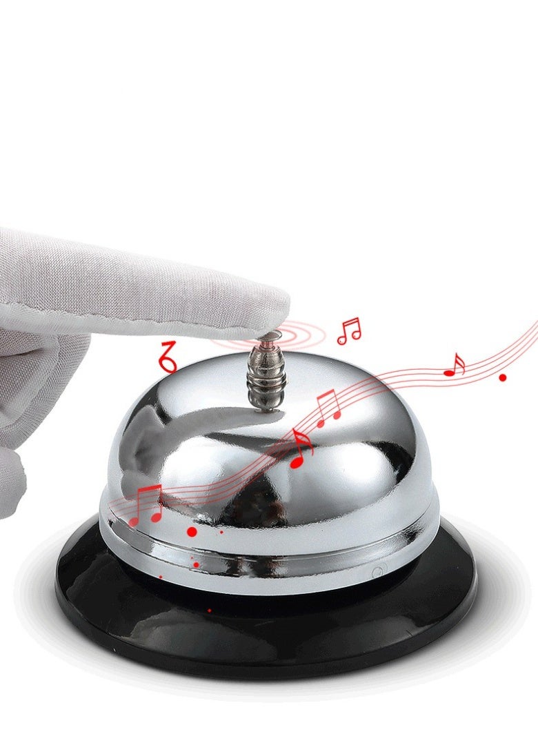 VIUAUAX Ring Call Bell Desk Kitchen Hotel Counter Reception Restaurant Bar For Service.Passing bell restaurant kitchen call bell call summoning bar grab bell serving bell serving bell ringer. - Image 5