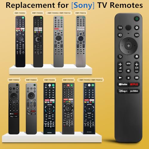 OMAIC for Sony Bravia TV Remote, Replacement for All Sony LED OLED Smart TVs. 1-Year Warranty.No Voice Function. - Image 3