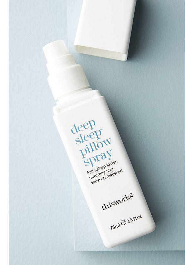This Works Travel-Size Deep Sleep Pillow Spray - Relaxing Lavender & Vetiver Blend, Perfect for Calming Nerves and Promoting Sleep on the Go (75 ml) - Image 4