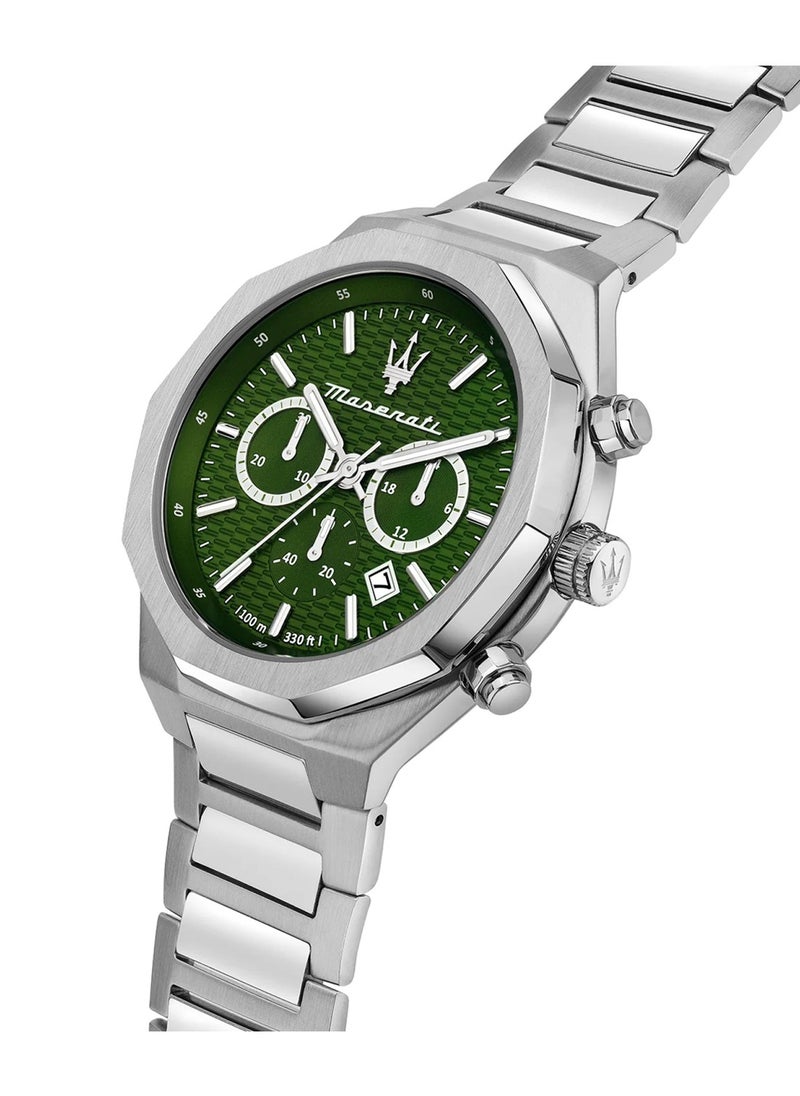 Maserati Men's Stile Chronograph Stainless Steel Watch R8873642011 - 45mm  - Image 3