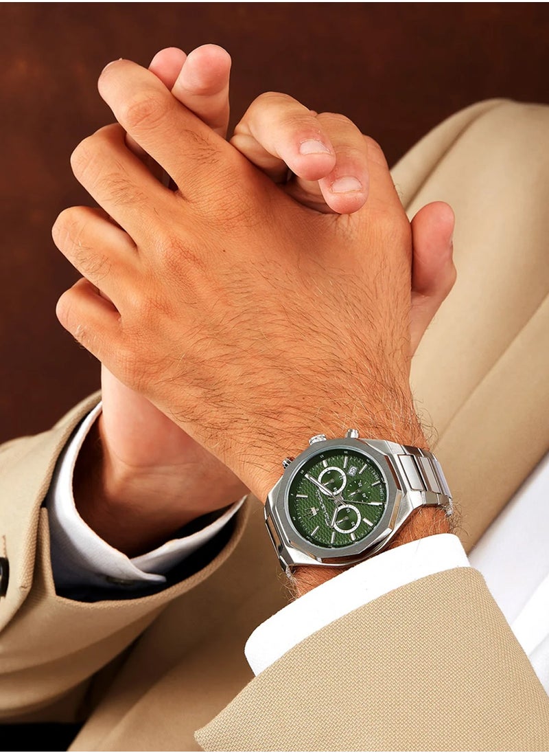 Maserati Men's Stile Chronograph Stainless Steel Watch R8873642011 - 45mm  - Image 5