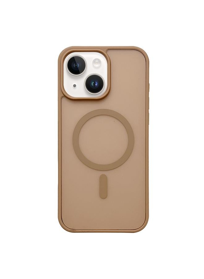 S-TOP Case For iPhone 14 Frosted Skin Feel MagSafe Phone Case - Image 1