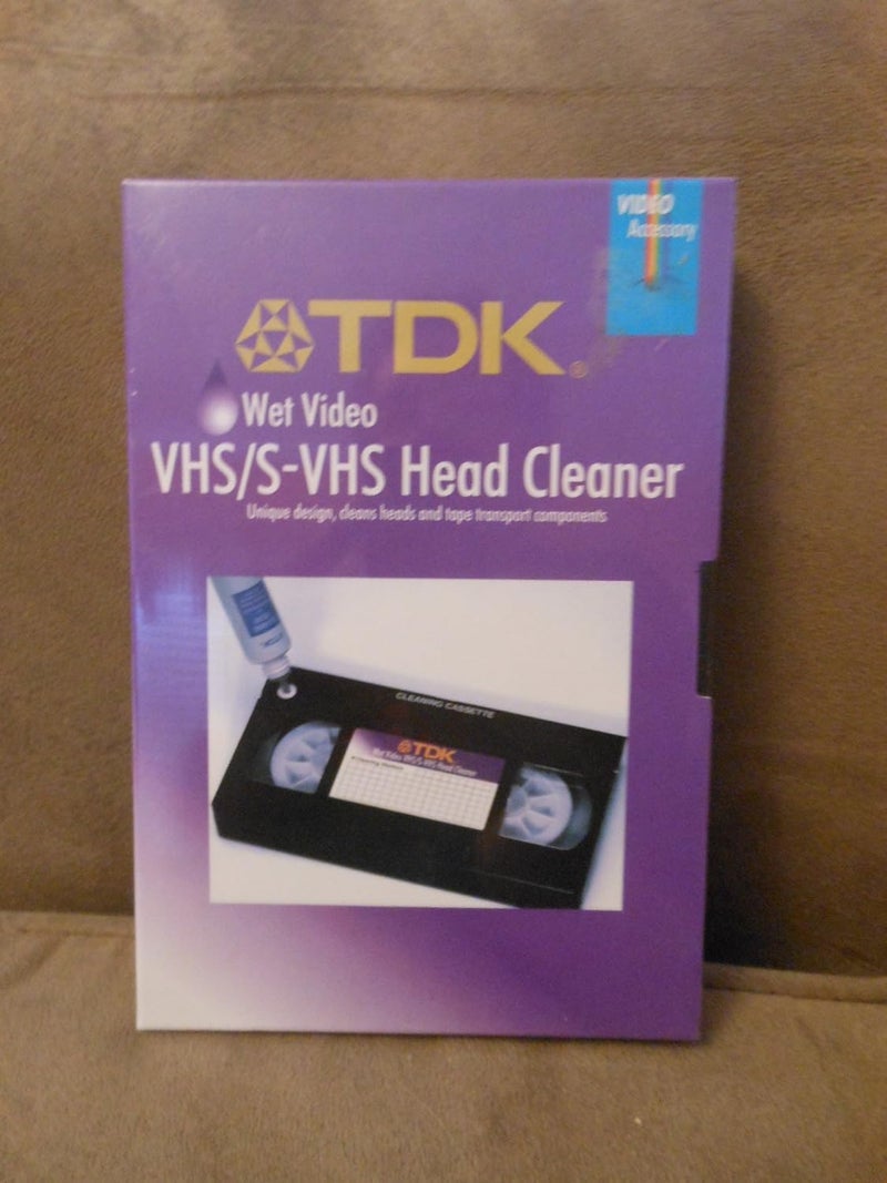 VHS/S-VHS Wet Head Cleaner