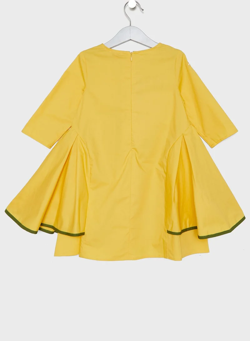 ANOTAH Little Embroidered Dress