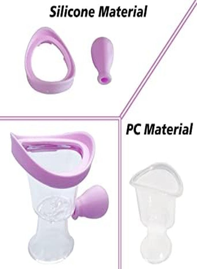Dhadh Silicone Eye Cup for Effective Eye Cleansing Transparent with Storage Container (1) - Image 4