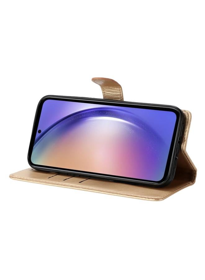 اس-توب جراب جلدي لهاتف Samsung Galaxy A71 4G بنقشة فراشات وزهور - Image 5