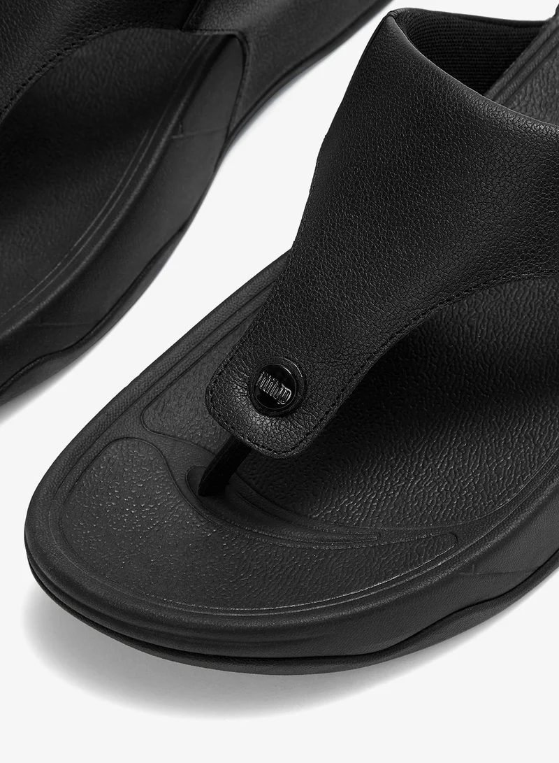 Fitflop All Black Trakk II Comfort Flip Flops for Men | Best Price UAE