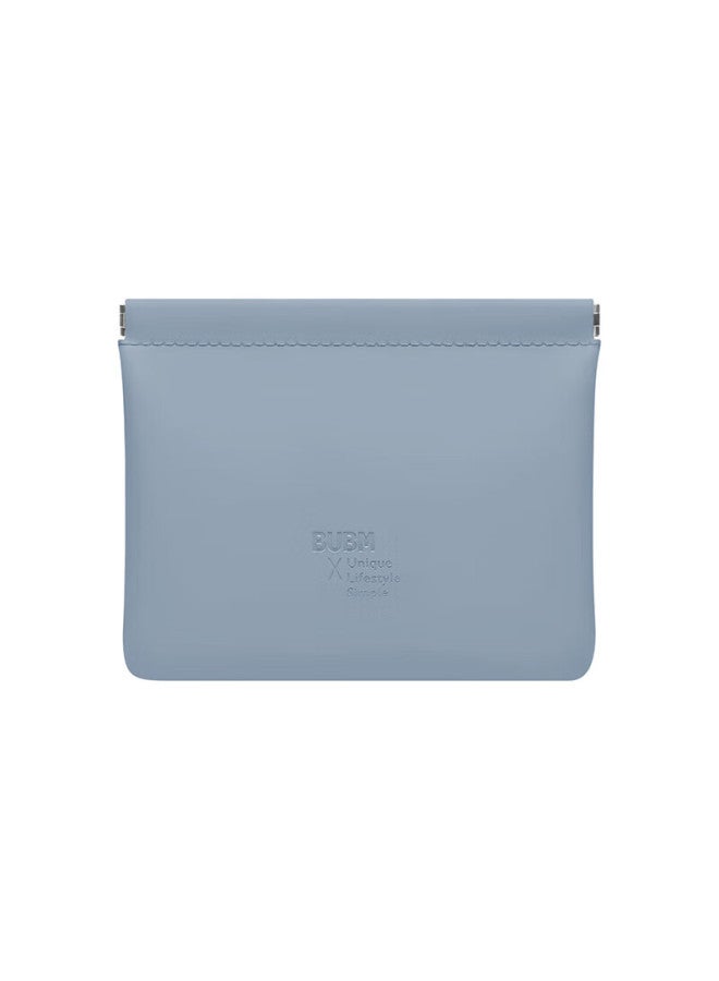 Bubm Digital Storage Bag Portable Automatic Closure Tight Mouth Power Charger Wireless Mouse Mobile Hard Drive U Disk Protective Case Bm01241007 Haze Blue - Image 5