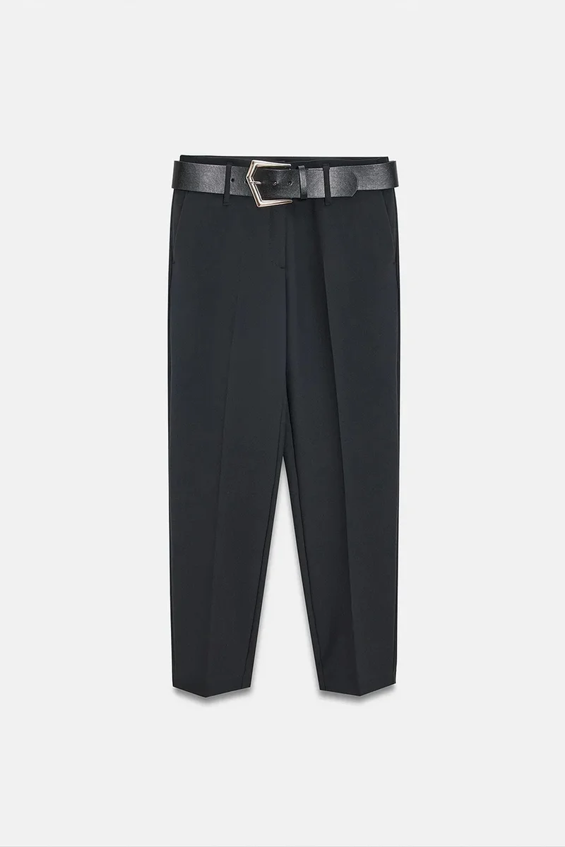 Dilvin Black DILVIN Women's Straight-leg Pants for Women | Best Price UAE