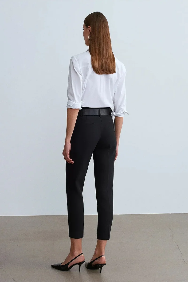 Dilvin Black DILVIN Women's Straight-leg Pants for Women | Best Price UAE