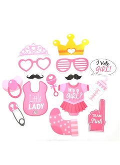 Just Quality 30pcs Set, Shower Party Photo Booth Props Decoration, Photo Booth For Gender Reveal First Event Party Supplies, Party Decor, Mini Stuff, Cute Aesthetic Stuff, Cool Gadgets, Unusual Items  - Image 5