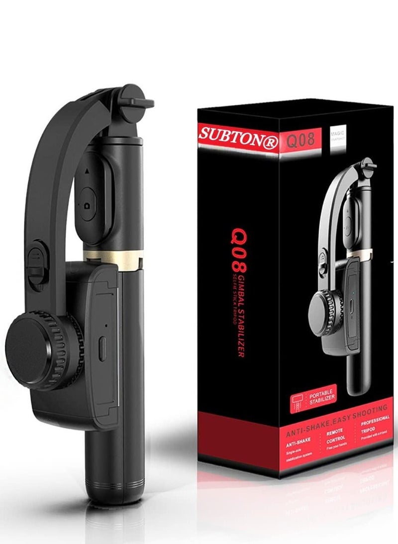 Phone Planet Photography Gimbal for Smartphone Mobile Stabilizer for Vlog Video Recording (Vlogging Gimbal)Q08 - Image 1