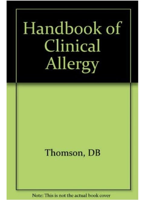 Handbook of Clinical Allergy