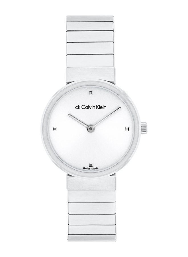 CALVIN KLEIN Women's Analog Round Stainless Steel Wrist Watch 25000041 - 28 mm  - Image 1