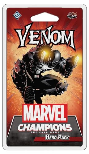 Fantasy Flight Games Marvel Champions The Card Game Venom HERO PACK - Superhero Strategy Game, Cooperative Game for Kids and Adults, Ages 14+, 1-4 Players, 45-90 Minute Playtime, Made by Fantasy Flight Games - Image 1
