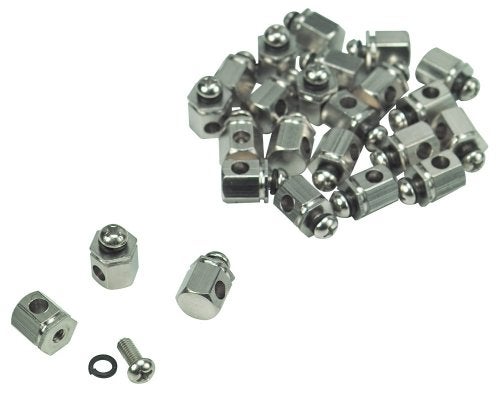 Golden Gate P-50 Hex-shaped Bracket Shoe Assembly - Nickel-Plated Brass - Image 3