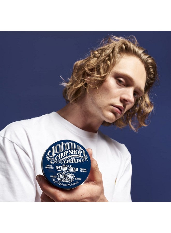 Johnny's Chop Shop Men'S Hair Texturising Cream Firm Hold Lightweight Natural Finish 2.6 Oz (Pack Of 1) - Image 3