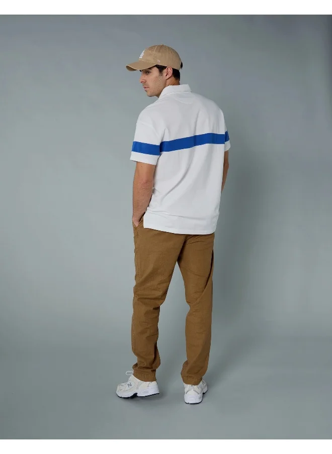 American Eagle AE Logo Rugby Polo Shirt
