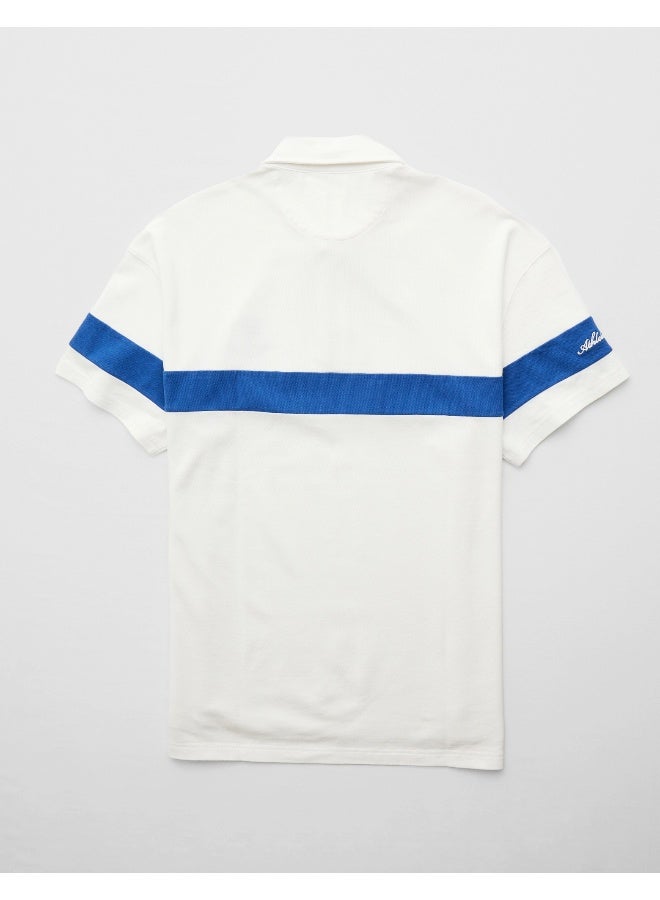 American Eagle AE Logo Rugby Polo Shirt  - Image 3