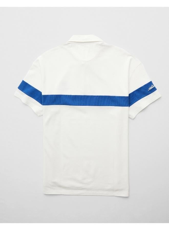 American Eagle AE Logo Rugby Polo Shirt - Image 2