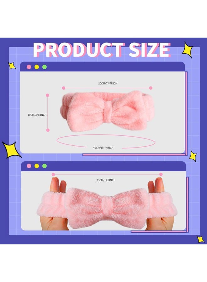 WSYUB Spa Headbands, Makeup Headbands,Bow Headband for Washing Face skincare headbands for women, Hair Bands - Image 2
