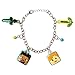 LUV HER 7 Minecraft Bracelet with 4 Metal Charms Minecraft Ages 3 - Image 3