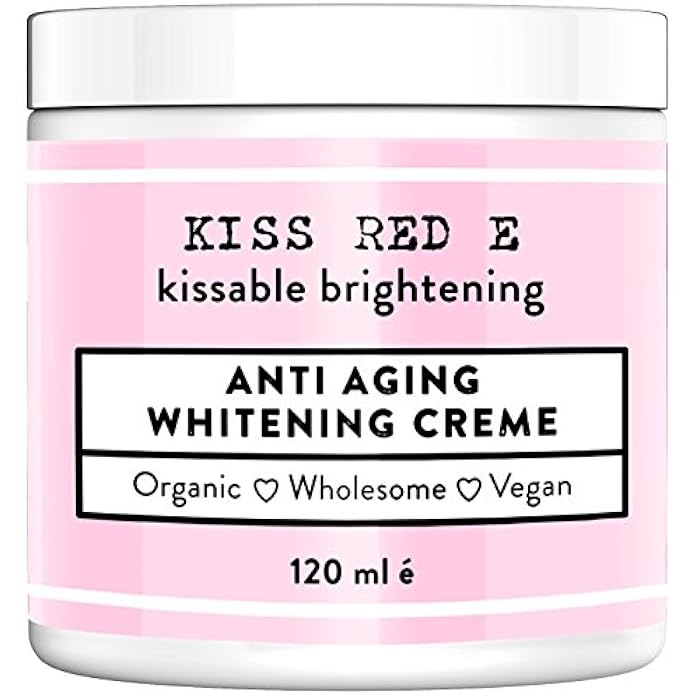 kiss red e Whitening Cream. Anti Aging Skin Lightening Cream - Dark Spot Corrector for Face - Day Night Moisturizing Cream - Image 2