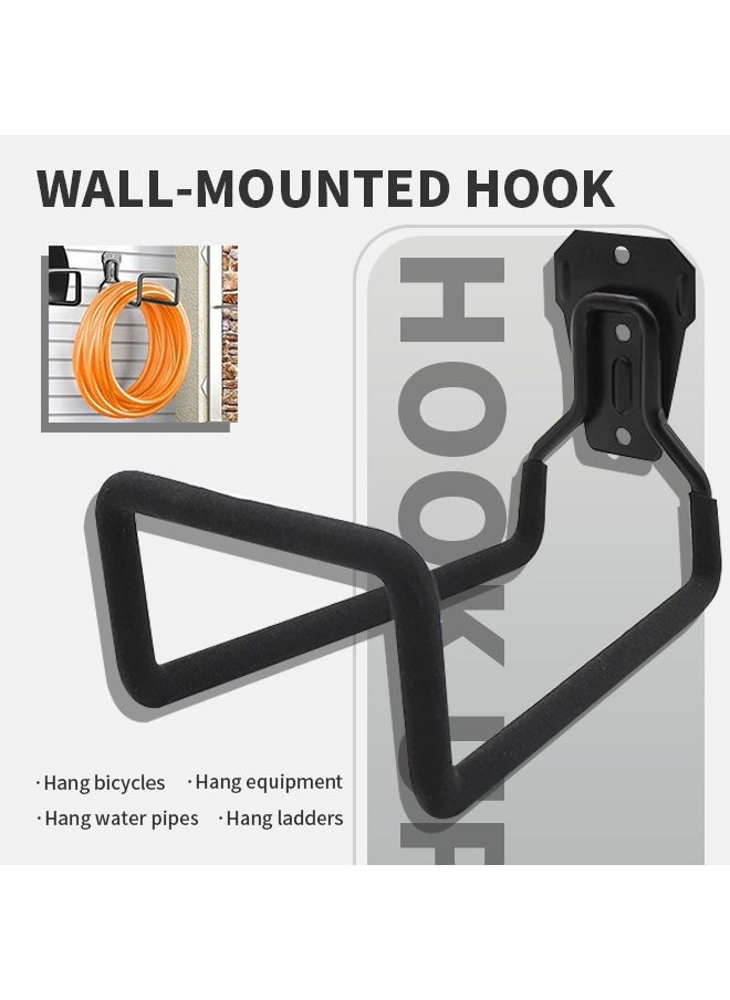 Generic Metal Garden Hose Holder, Heavy Hose Hook, Multifunctional Wall-Mounted Hose Bracket, Suitable for Outdoor Garden Yard Watering Car Washing  - Image 2