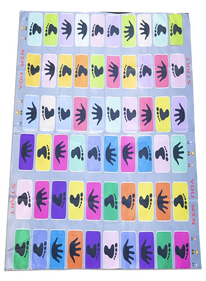 Keshav Creation | Hopscotch Game | Jumbo Kids Play Mat | Two Player | Unique Balancing Game | Large Size for 3 Years and up - Image 1