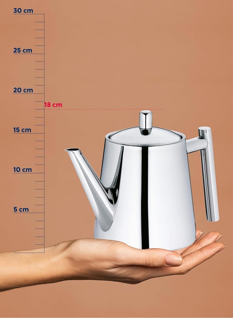 لوبيتيز الفولاذ المقاوم للصدأ إبريق الشاي مع فلتر يمكن استخدامها لصنع الشاي أو القهوة - Image 5
