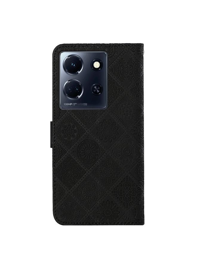 S-TOP Case For Infinix Note 30 Ethnic Style Embossed Pattern Leather Phone Case - Image 3