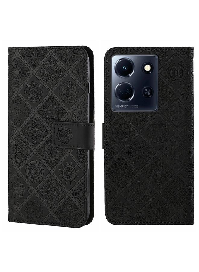 S-TOP Case For Infinix Note 30 Ethnic Style Embossed Pattern Leather Phone Case - Image 1